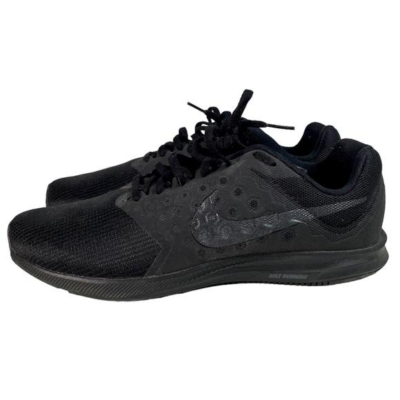 Nike Men’s Downshifter 7 Black Running Shoes Low Top (852459-001) - Size 10 - Picture 5 of 9
